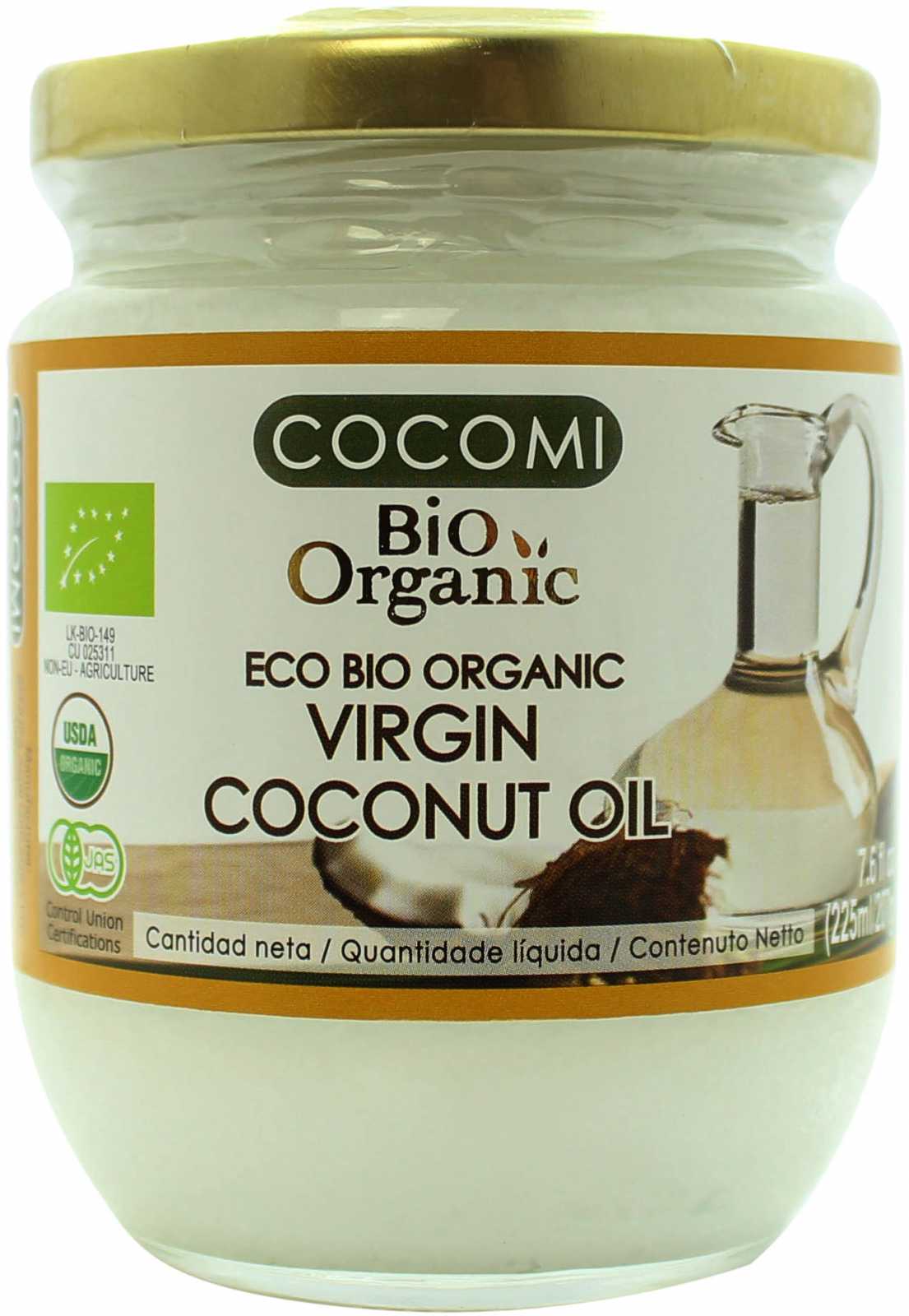 Oleo de Coco Virgem Biologico