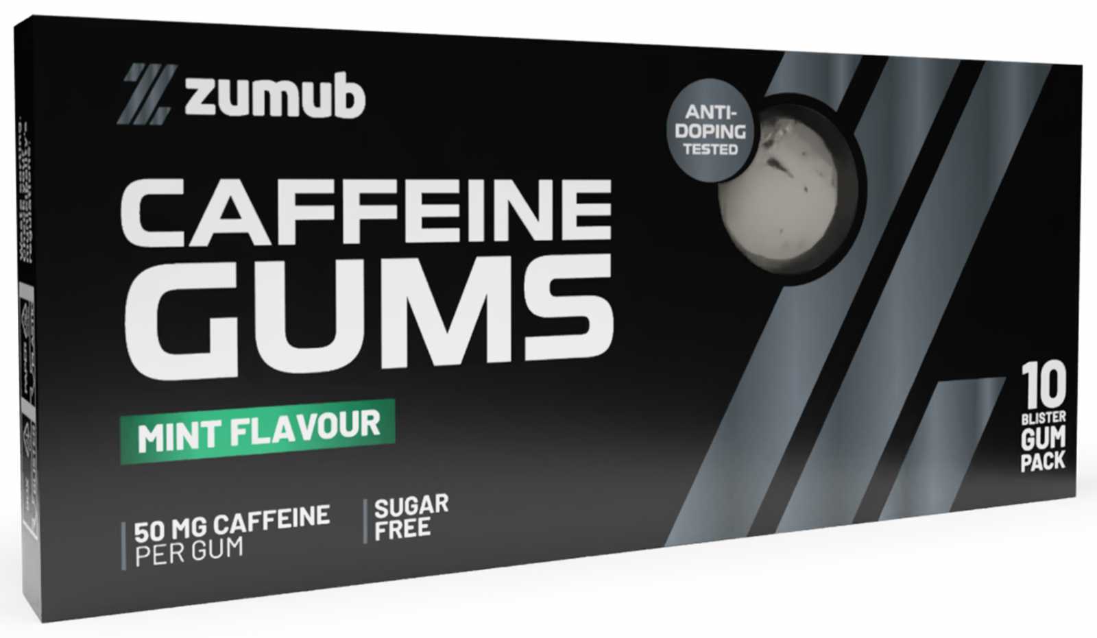 Zumub Cafeína Profissional 10 pastilhas elásticas