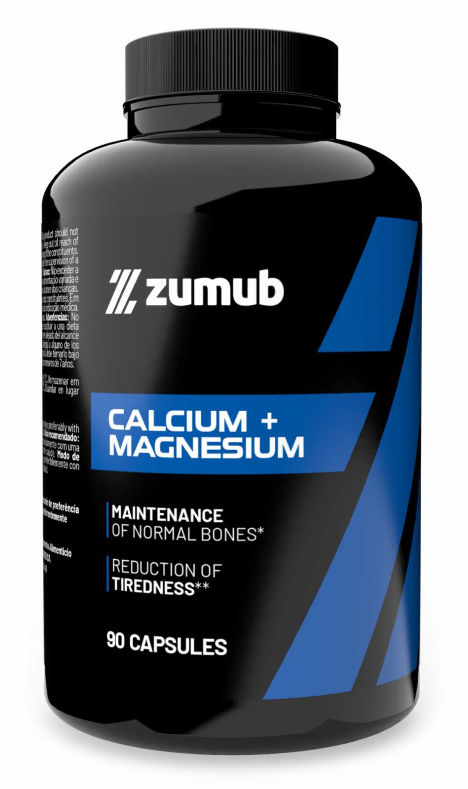 Zumub Cálcio + Magnésio 90 cápsulas