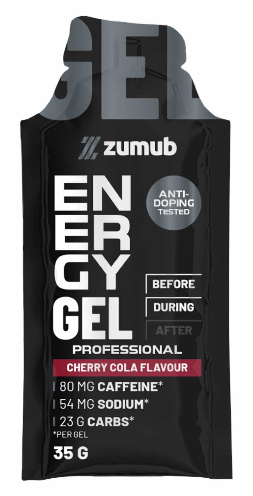 Zumub Energy Gel Profissional com Caféina