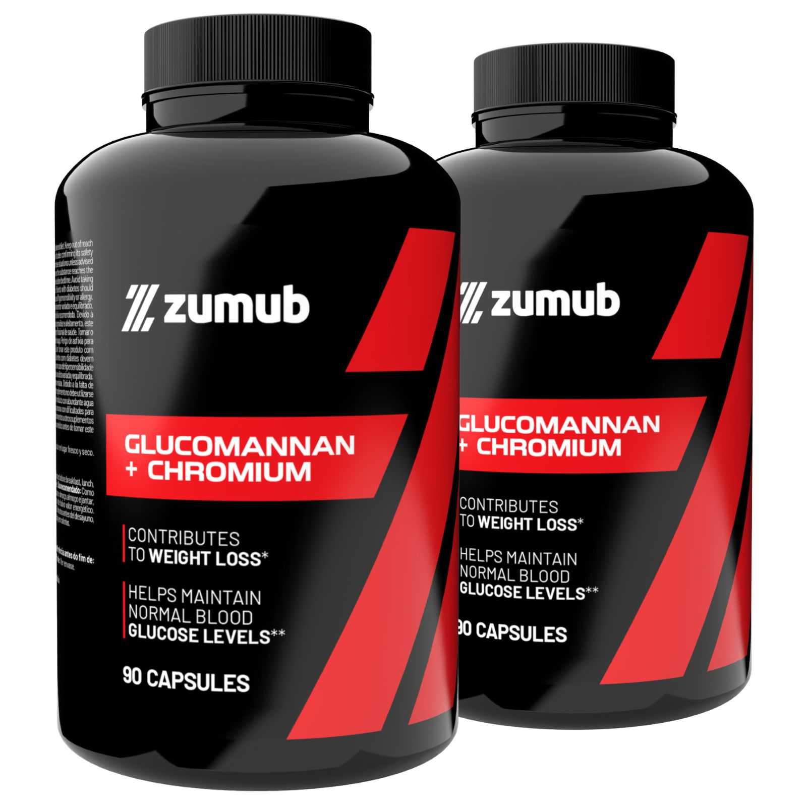 Glucomanano + Cromio