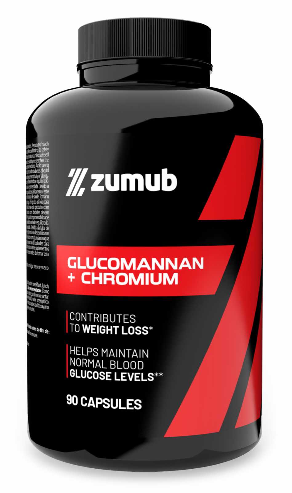 Glucomanano + Cromio